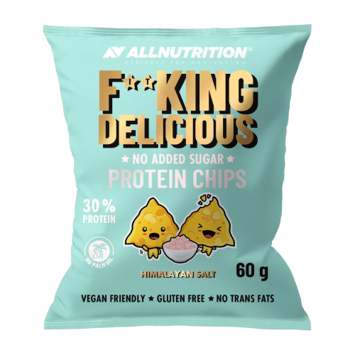 Chipsy białkowe z solą himalajską, 60 g