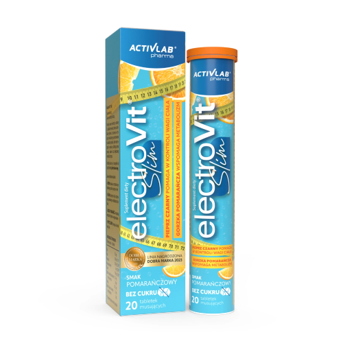 ElectroVit Slim - tabletki musujące z elektrolitami.