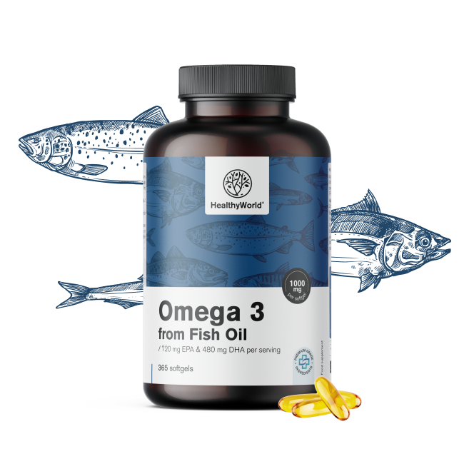 Omega-3 1000 mg – z oleju rybnego