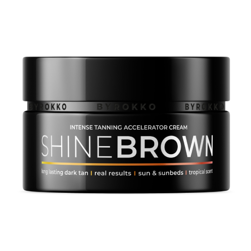 Błyskawiczny krem do opalania Shine Brown.