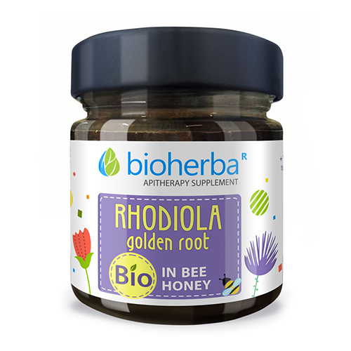 BIO kompleks z miodem – Rhodiola