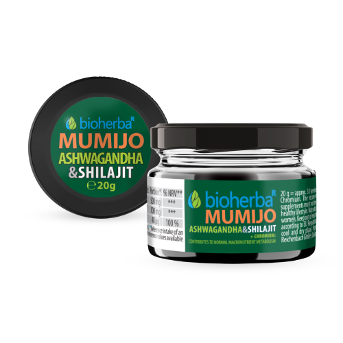 Shilajit (Mumio) z Ashwagandhą.