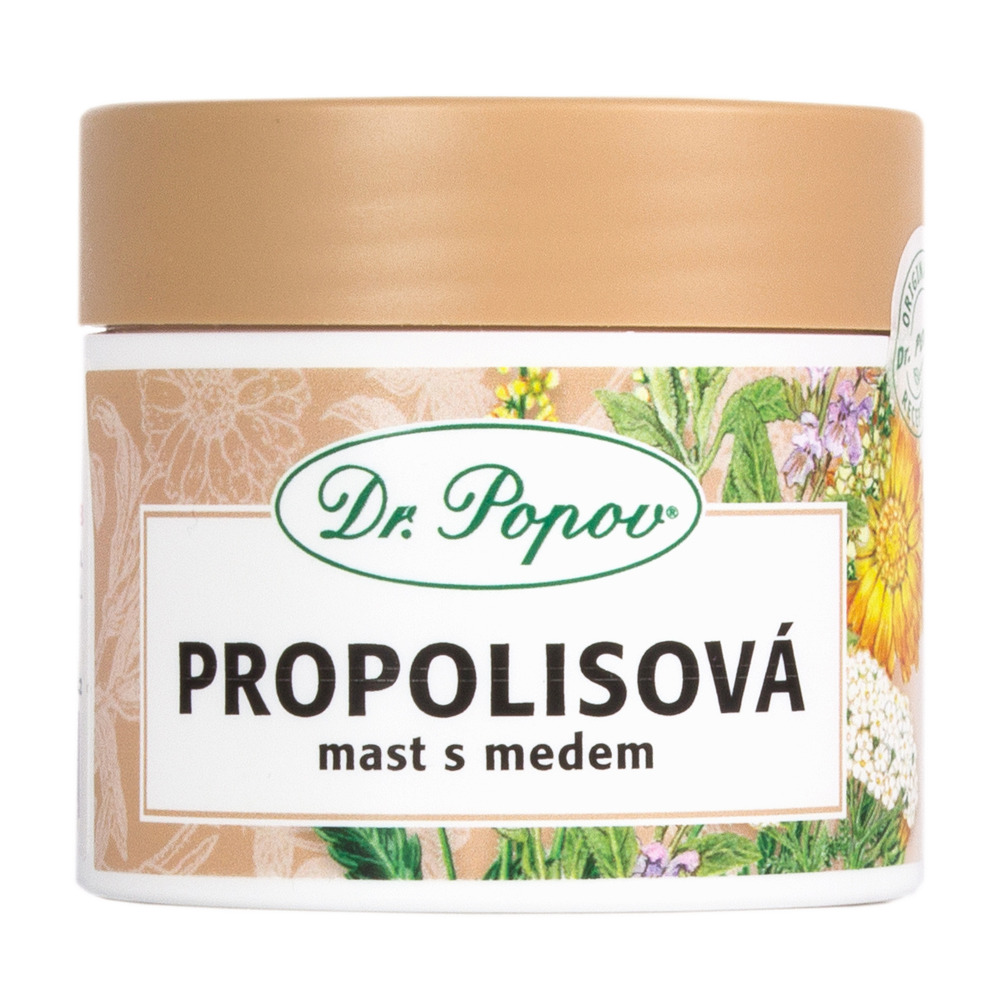 Maść propolisowa z miodem