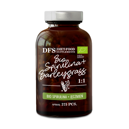 BIO Spirulina + jęczmień