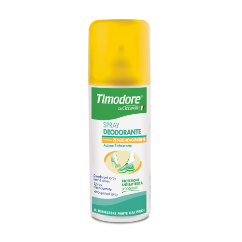 Imbirowy dezodorant do stóp.