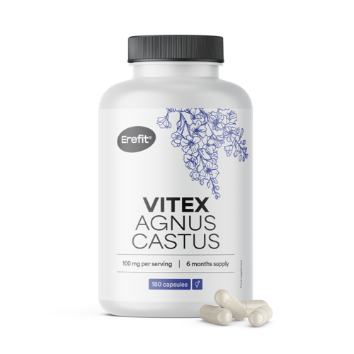 Niepokalanek pospolity 100 mg, 180 kapsułek