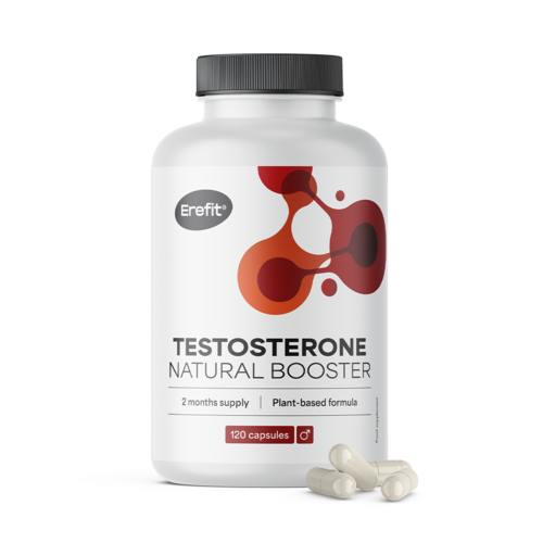Testosterone – Natural Booster, 120 kapsułek
