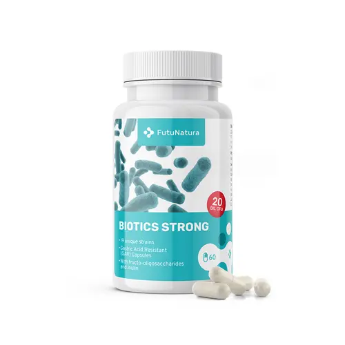 FutuNatura Probiotyki - Biotics Strong 60 kapsułek
