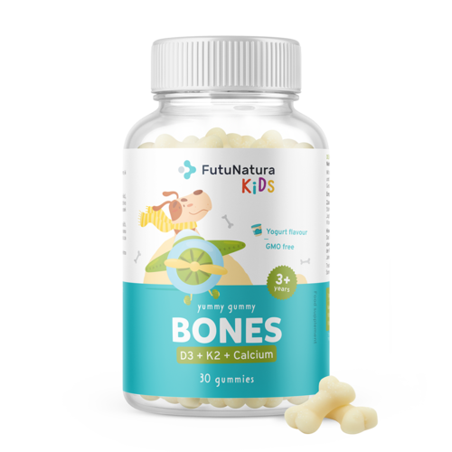BONES – Żelki dla dzieci na kości, 30 żelek