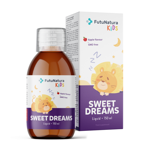 Sweet Dreams – Suplement diety w płynie dla dzieci na sen, 150 ml
