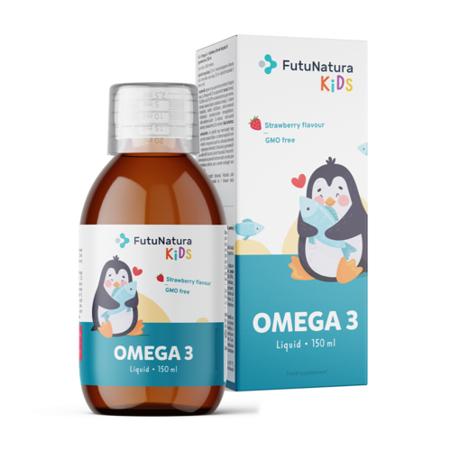 OMEGA 3 – Suplement diety dla dzieci w płynie, 150 ml