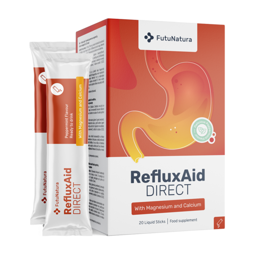 RefluxAid DIRECT - napój na nadkwaśność żołądka, 20 saszetek