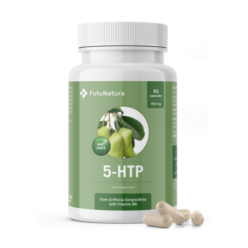 5-HTP 150 mg - Griffonia Simplicifolia, 90 kapsułek