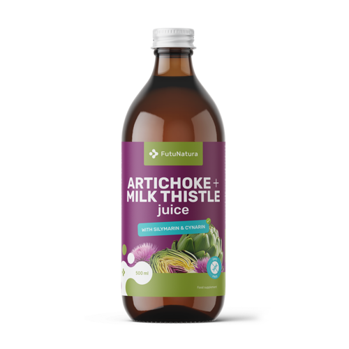 Sok z karczocha i ostropestu plamistego, 500 ml