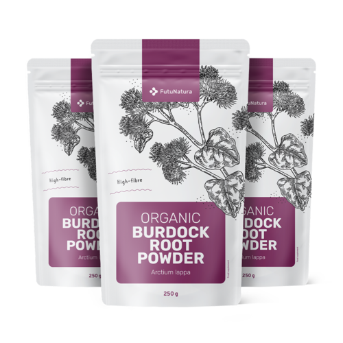 3x BIO Łopian – korzeń w proszku, razem 750 g