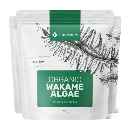 3x BIO Wakame algi, razem 300 g