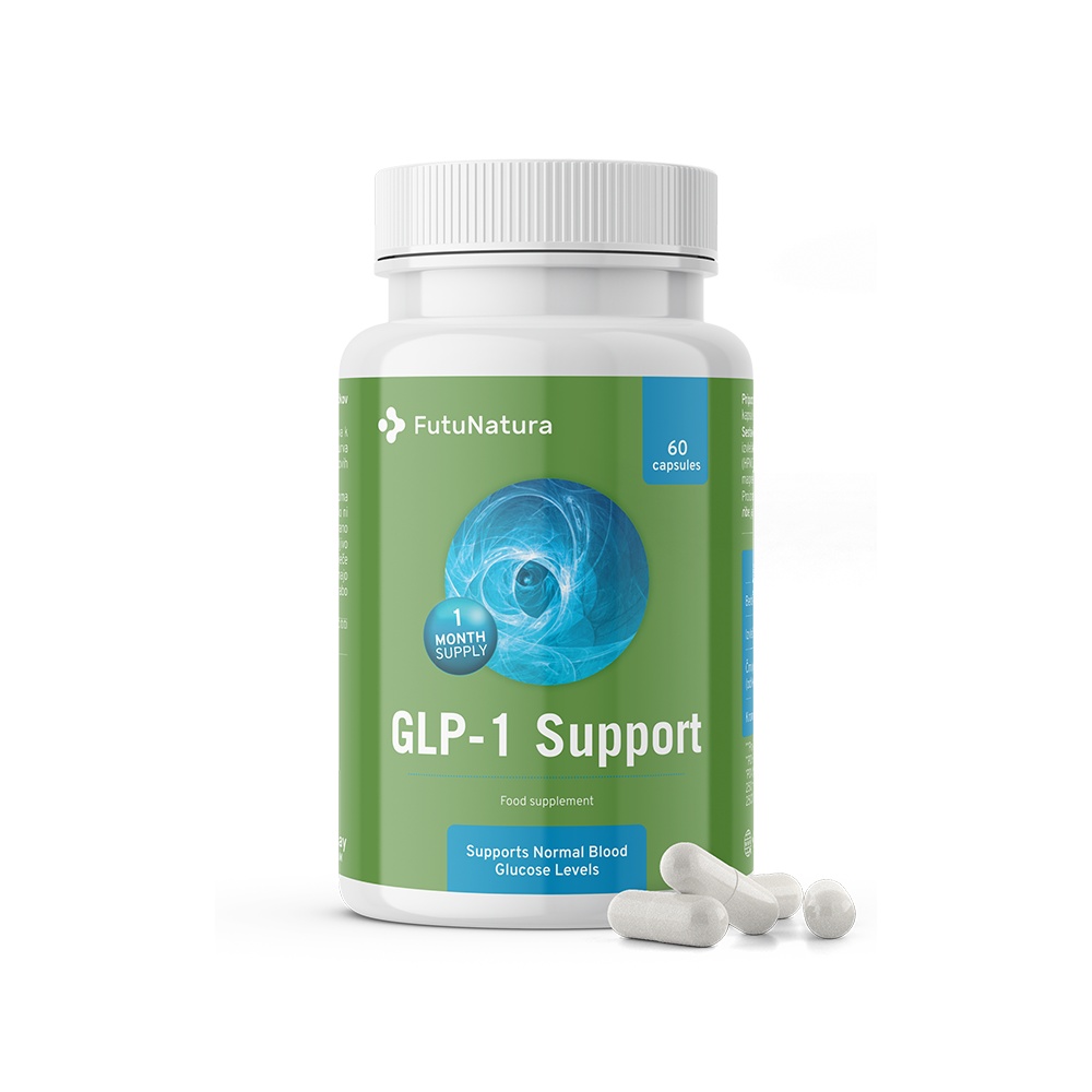 GLP-1 Support – kompleks wyciągów roślinnych z chromem