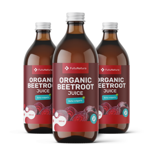 3x BIO Sok z buraka, razem 1500 ml