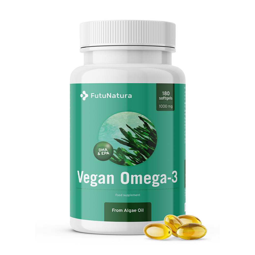 Wegańskie Omega-3 z alg
