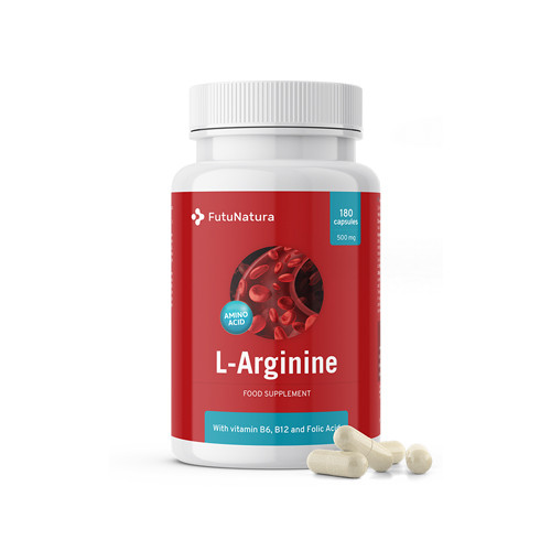 L-arginin 500 mg. - L-arginina 500 mg.