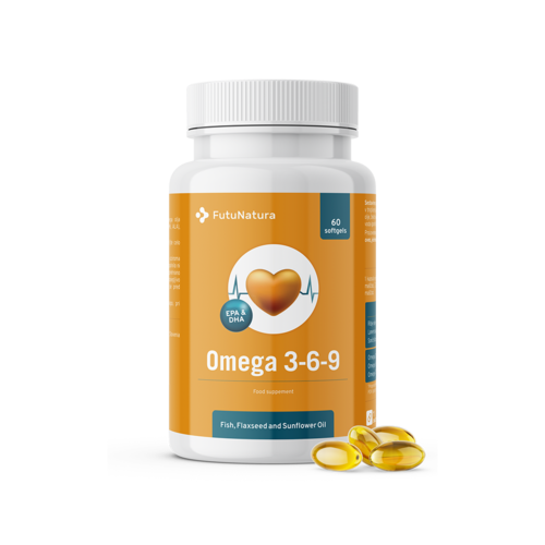 Omega 3 6 9, 60 miękkich kapsułek