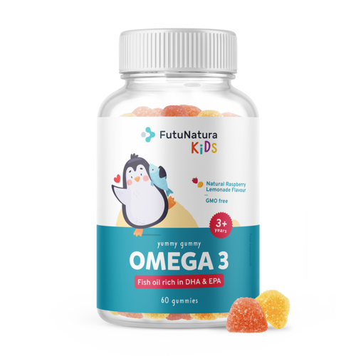OMEGA-3 – Żelki dla dzieci, 60 żelek