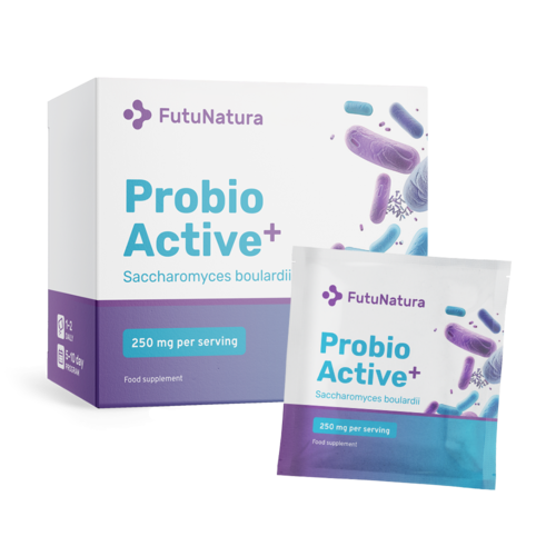 Probio Active PLUS - Saccharomyces boulardii 250 mg, 10 saszetek