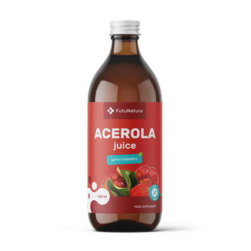 Sok Acerolin je przetworzonym sokiem z owoców acerola.