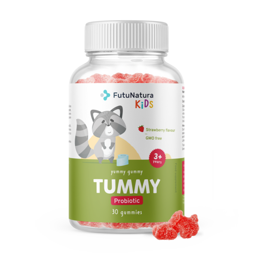 TUMMY – Żelki dla dzieci na trawienie, 30 żelek