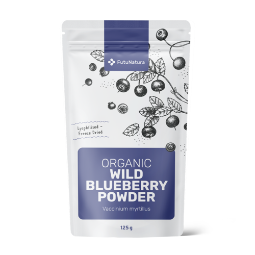 BIO Borówki w proszku, 125 g