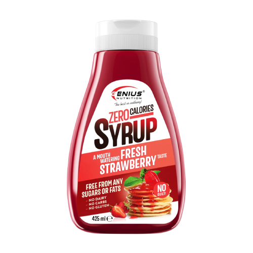 Syrop bez kalorii - truskawka.