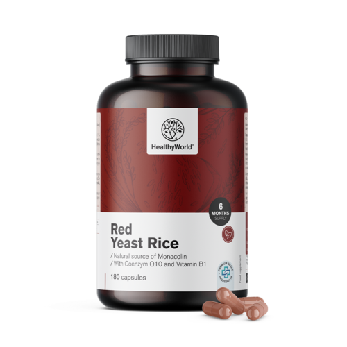 Czerwony ryż drożdżowy 250 mg w kapsułkach
