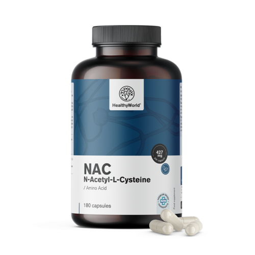 NAC 427 mg, 180 kapsułek