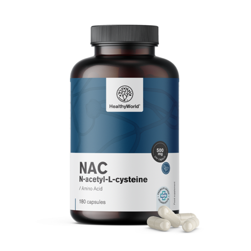 N-acetylocysteina, czyli NAC w kapsułkach