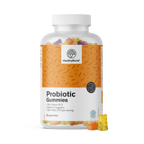 Probiotic – żelki z kulturami mikrobakteryjnymi, 90 żelek