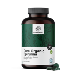 BIO Spirulina 500 mg, 600 tabletek