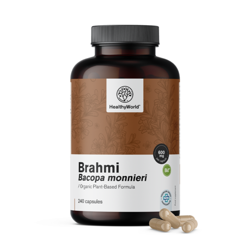 Brahmi 600 mg, 240 kapsułek