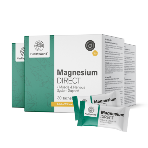 3x Magnez DIRECT 400 mg, razem 90 saszetek