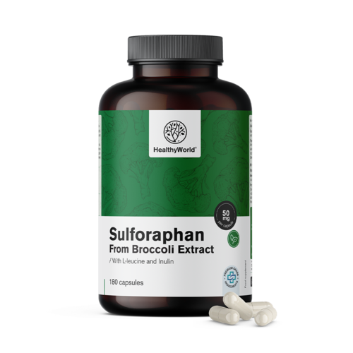 Sulforafan – z ekstraktu z brokuła 50 mg