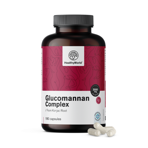 Glukomannan kompleks 3000 mg 