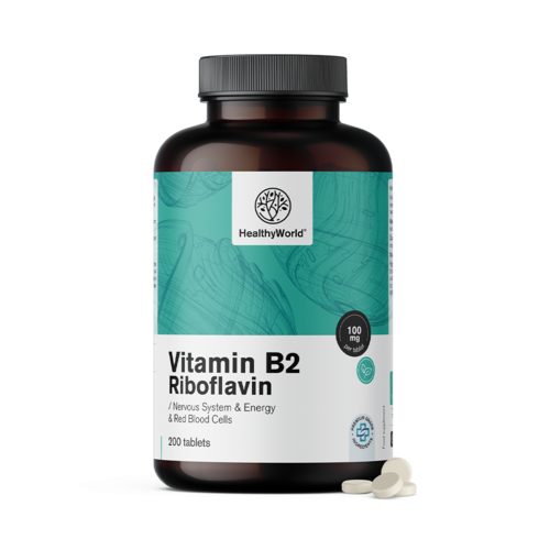 Witamina B2 - ryboflawina 100 mg