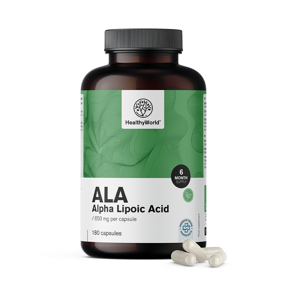 ALA - kwas alfa-liponowy 650 mg