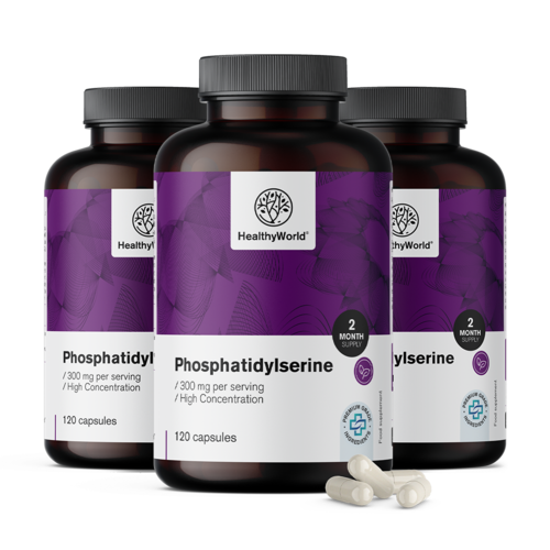 3x Fosfatydyloseryna, razem 360 kapsułek