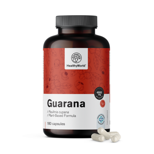 Guarana 4800 mg, 180 kapsułek