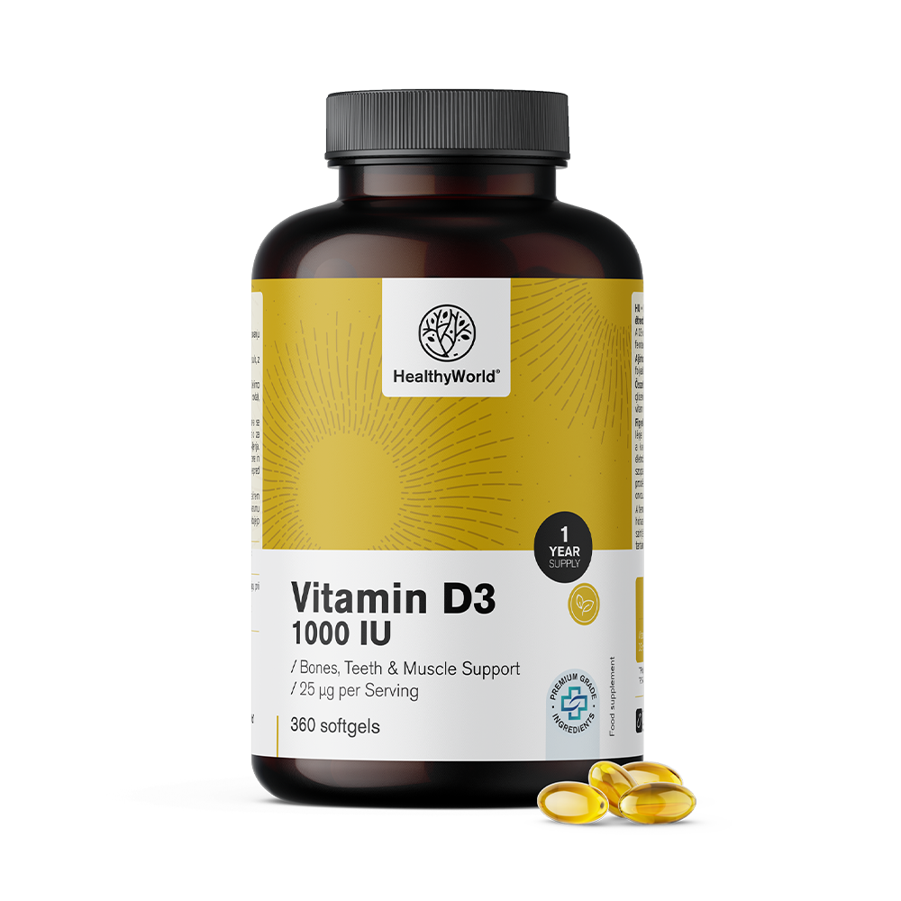 Witamina D3 1000 j.m.