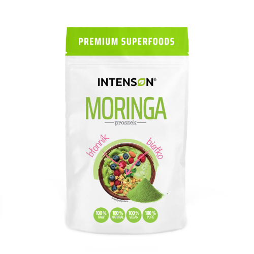 Moringa w proszku.