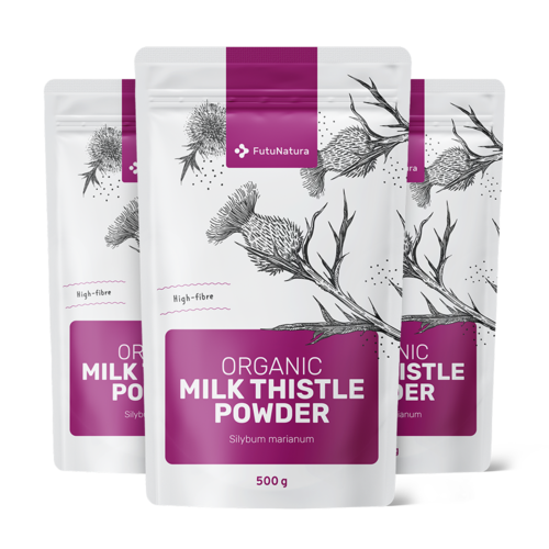 3x BIO Ostropest plamisty w proszku, razem 1500 g