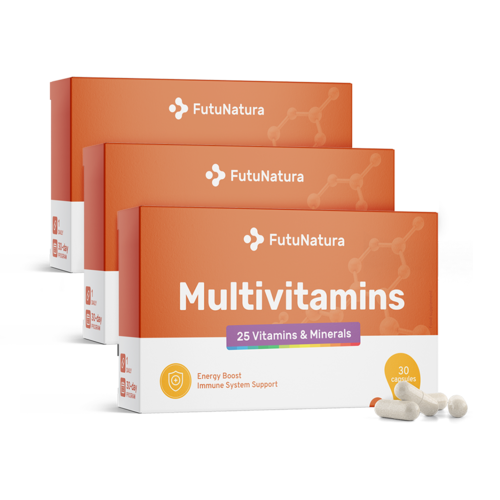 3x Multiwitaminy, razem 90 kapsułek