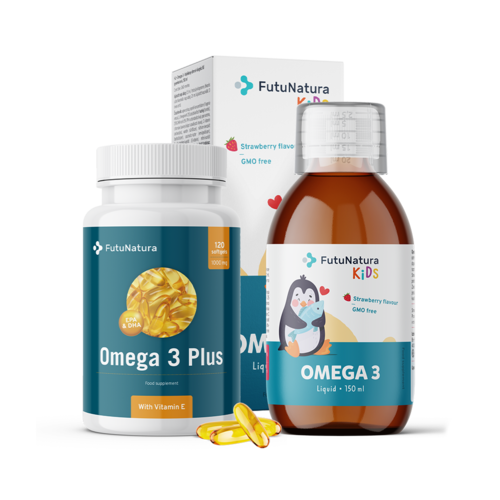 Omega 3 Family pack, zestaw