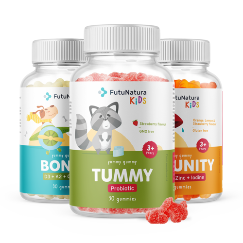 Zestaw Biedronka, razem 120 żelek